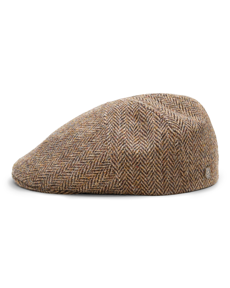 Yellow-Dark herringbone